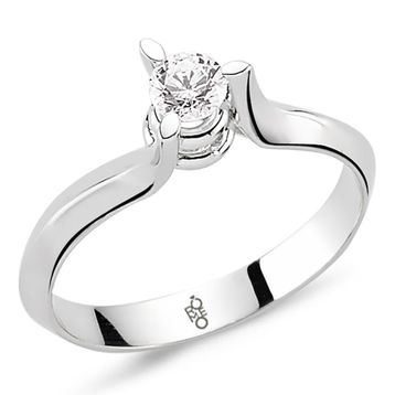 Harem Takı RM10046 0.30 ct Pırlanta Tektaş Yüzük