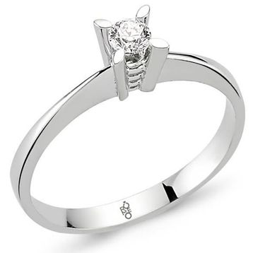 Harem Takı RM101 0.10 ct Pırlanta Tektaş Yüzük