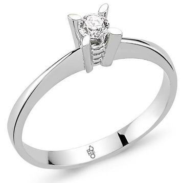 Harem Takı RM101 0.10 ct Pırlanta Tektaş Yüzük