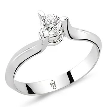 Harem Takı RM30076 0.40 ct Pırlanta Tektaş Yüzük