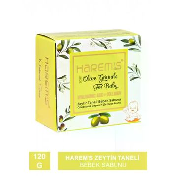 Harems 120 gr Zeytin Taneli Bebek Sabunu