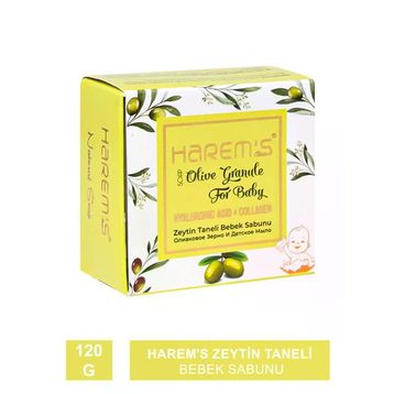 Harems 120 gr Zeytin Taneli Bebek Sabunu