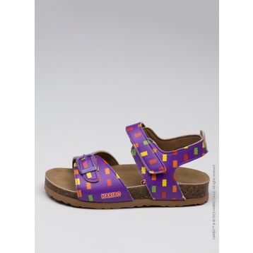 Haribo Ankle Buckled Mor Kız Çocuk Sandalet