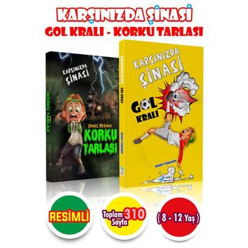 Harika Çocuk Yayınları Demet Türkmen Karşınızda Şinasi Serisi 2 Kitaplı Set