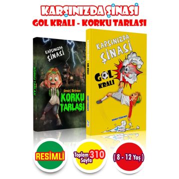Harika Çocuk Yayınları Demet Türkmen Karşınızda Şinasi Serisi 2 Kitaplı Set