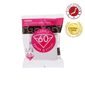 Hario V60 01 Dripper 100 Adet Filtre Kahve Kağıdı