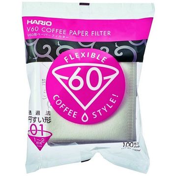 Hario V60 01 Dripper 100 Adet Filtre Kahve Kağıdı