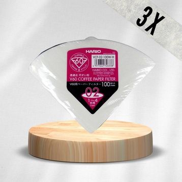 Hario V60 02 100'lü Filtre Kahve Demleme Kağıdı