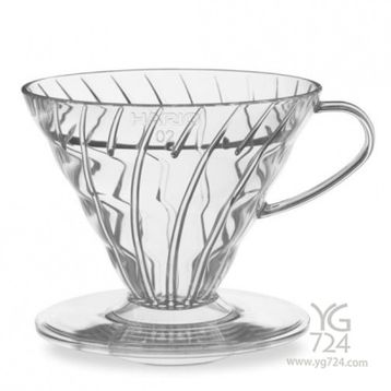 Hario V60 02 Dripper - Şeffaf Plastik