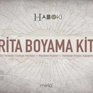 Harita Boyama Kitabı Mela Yayınları