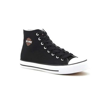 Harley Davidson 023Z100162 Black Kadın Sneaker