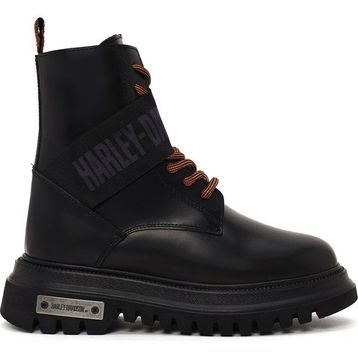 Harley Davidson Becky 025Z100423 Siyah Yağlı Deri Kadın Bot