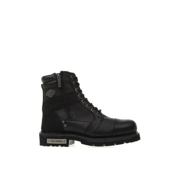 Harley Davidson Carter 025M100637 Siyah Deri Erkek Bot