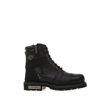 Harley Davidson Carter 025M100637 Siyah Deri Erkek Bot
