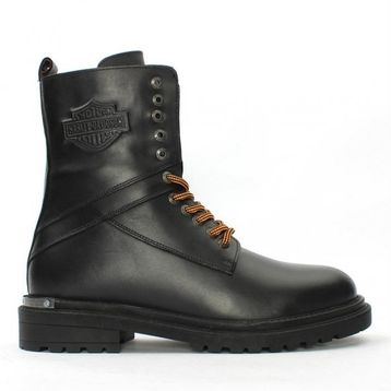 Harley Davidson Coro 021M100553 Siyah Deri Erkek Bot