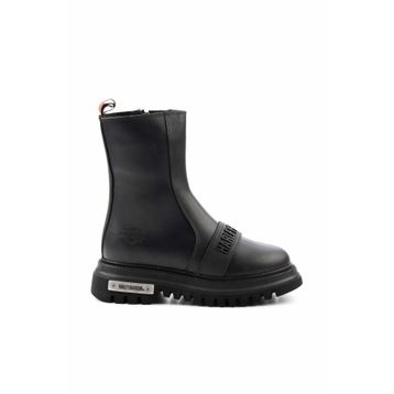 Harley Davidson HD07770549 Black Leather Kadın Bot