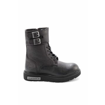 Harley Davidson HD0777063603 Black Leather Kadın Bot