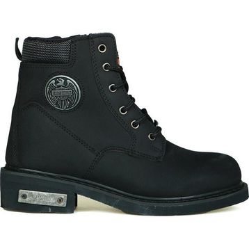 Harley Davidson Jim 025G100128-B14-27 Siyah Nubuk Kadın Bot