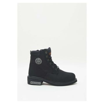 Harley Davidson Jim 025G100128-B14-27 Siyah Nubuk Kadın Bot