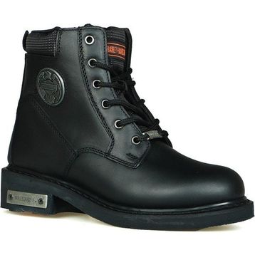 Harley Davidson Jim 025G100128-B14-27 Siyah Nubuk Kadın Bot