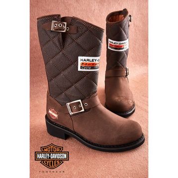 Harley Davidson Millo 025M100632 Siyah Deri Erkek Bot