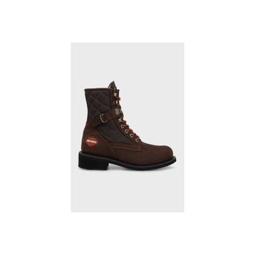 Harley Davidson New Worker 025G100078-D04-08 Dark Brown Koyu Kahverengi Crazy Deri Kadın Bot