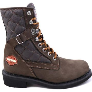 Harley Davidson New Worker Koyu Kahve Erkek Bot