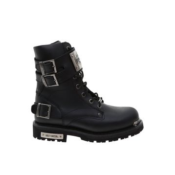 Harley Davidson Ricketson 025G100375 Siyah Deri Kadın Bot