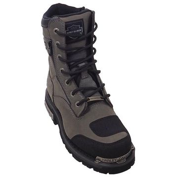 Harley Davidson Riddick 025G100321 Gri Nubuk Kadın Bot