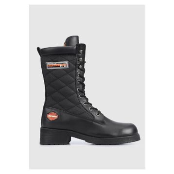 Harley Davidson Rose Siyah Kadın Bot