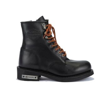 Harley Davidson Toti Siyah Deri Erkek Bot
