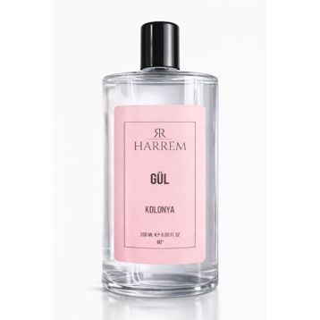 Harrem 200 ml 80 Derece Gül Kolonyası
