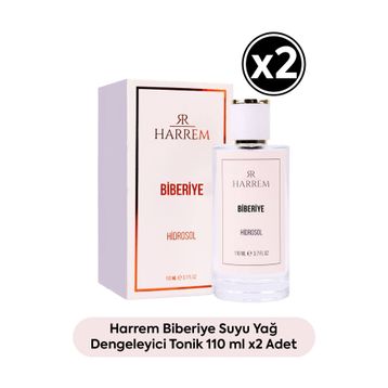 Harrem Biberiye Suyu 2x110 ml Yağ Dengeleyici Tonik