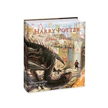 Harry Potter and the Goblet of Fire -Illustrated Edition - J. K. Rowling