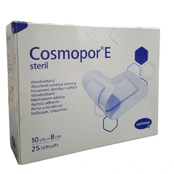 Hartmann 10x8 cm 25'li Cosmopor E-pedli Yara Örtüsü