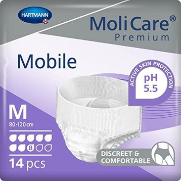 Hartmann Molicare Premium Mobile 8 Damla 14 Adet Hasta Bezi
