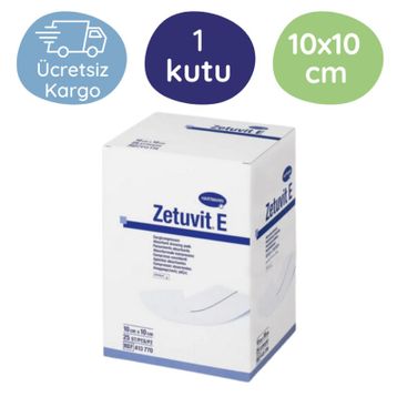 Hartmann Zetuvit E Akıntılı Yaralar İçin Emici 10x10 cm 10 Adet Yara Örtüsü