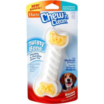 Hartz Cnc Twisty Bone Small/Medium Pastırmalı Kemik Köpek Oyuncağı
