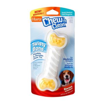 Hartz Cnc Twisty Bone Small/Medium Pastırmalı Kemik Köpek Oyuncağı