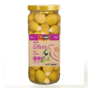 Has Premium 500 gr Bademli Yeşil Zeytin