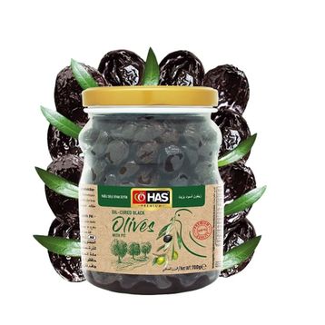 Has Premium 700 gr Yağlı Sele Siyah Zeytin
