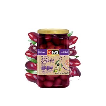 Has Premium 850 gr Çekirdekli Kalamata Zeytin