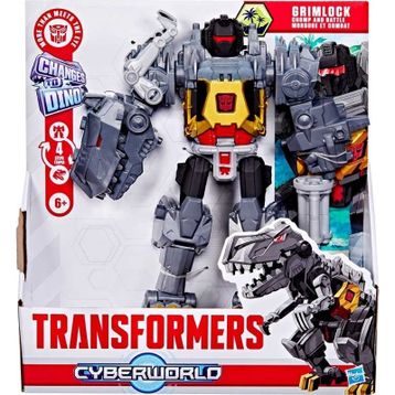 Hasbro G0748 Transformers Cyberworld Grimlock Chomp and Battle Figür