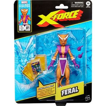 Hasbro Marvel Legends Series X-Men Comics Feral Aksiyon Figürü