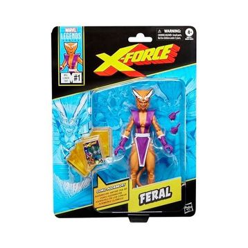 Hasbro Marvel Legends Series X-Men Comics Feral Aksiyon Figürü