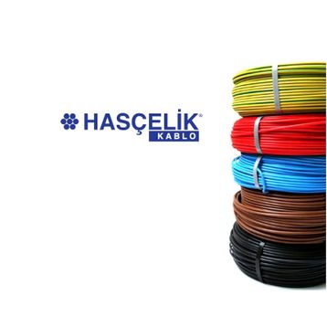 Hasçelik NYA 2.5 cm Sarı Yeşil Kablo