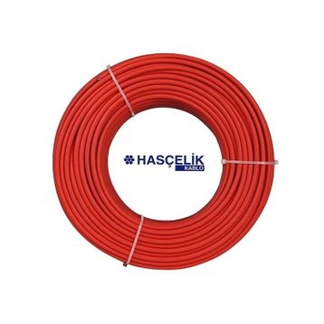 Hasçelik PV Kırmızı 100 m 6 mm Solar Kablo