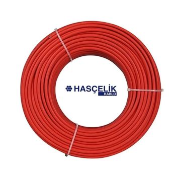 Hasçelik PV Kırmızı 50 m 6 mm Solar Kablo