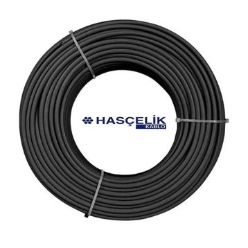 Hasçelik PV Siyah 100 m 6 mm Solar Kablo