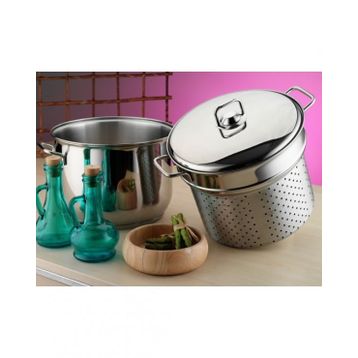 Hascevher 26 cm Haşlama Süzgeçli Spaghetti Tenceresi